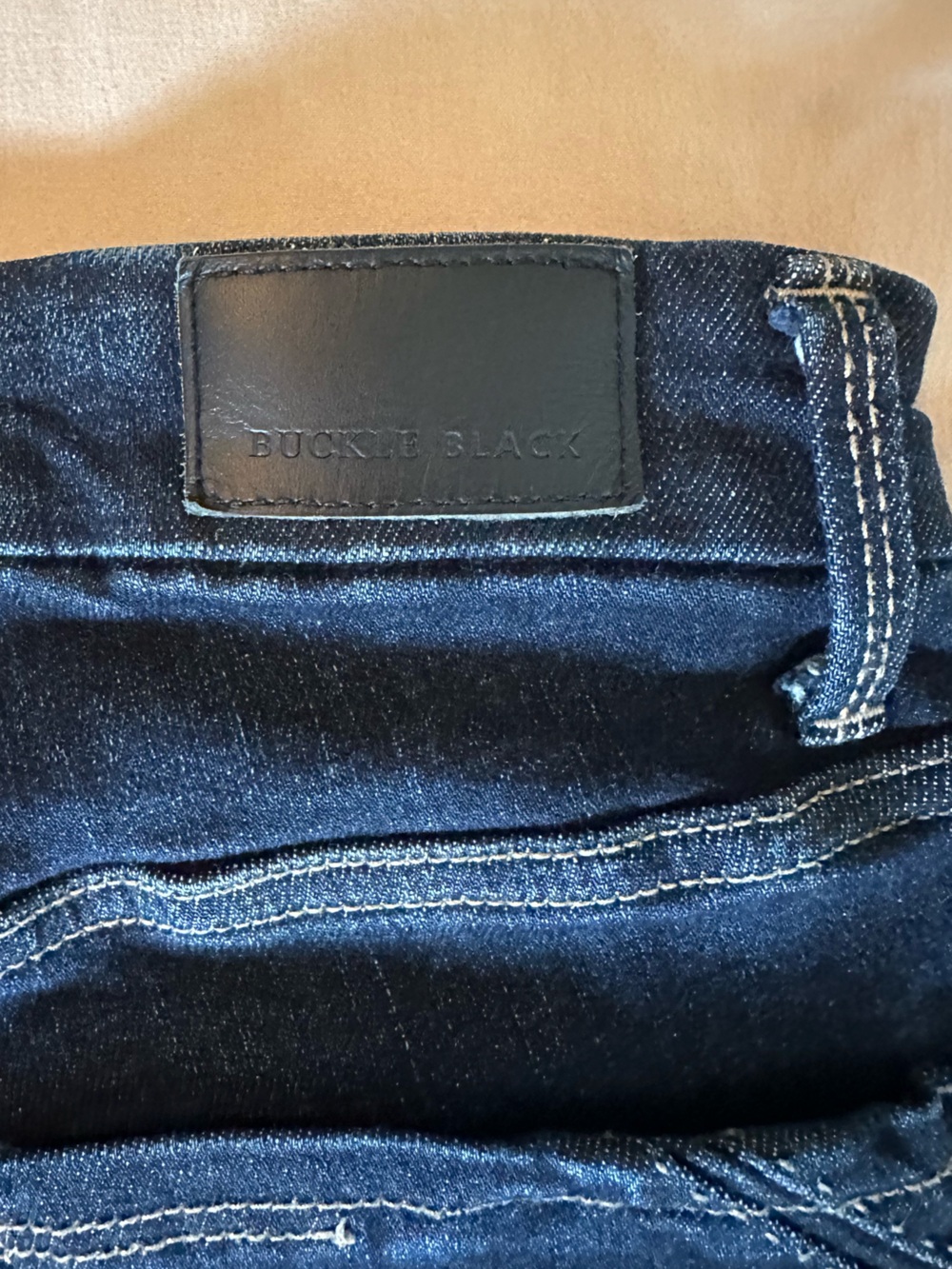 Buckle black high rise ankle skinny stretch denim jeans - Picture 6 of 10